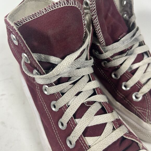 Converse Chuck Taylor All Star Move Platform Women's 8.5 Dark Red White A02430C - Picture 3 of 10